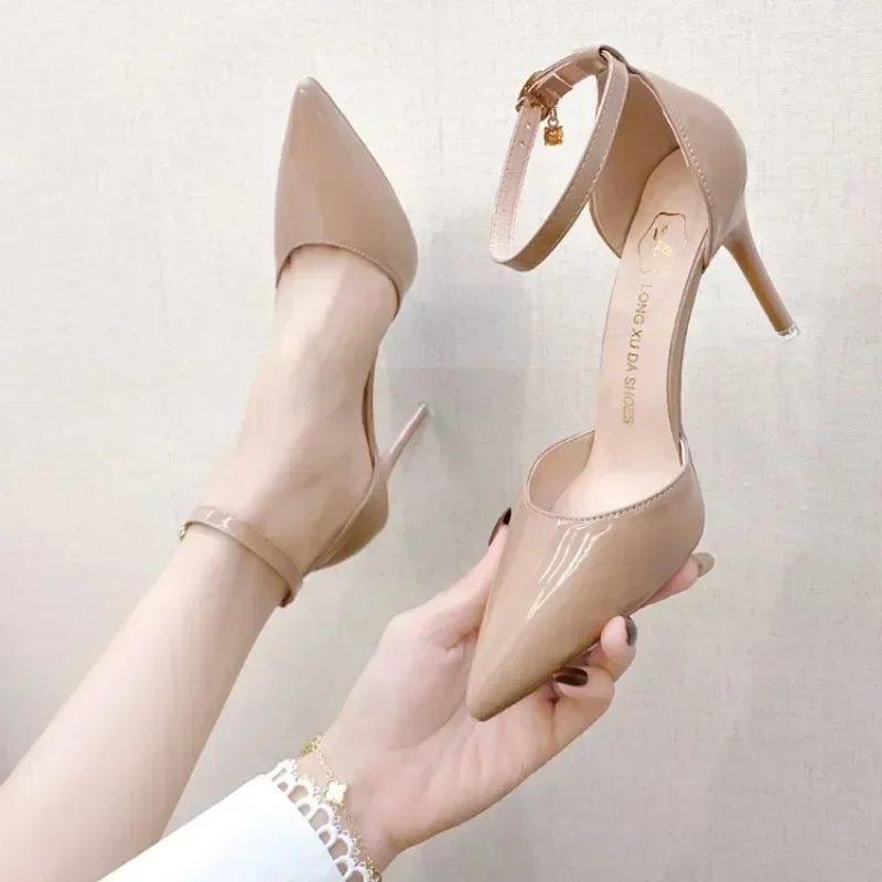nude high heels